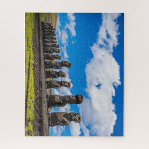 Ancient Moai Osterinsel Rapa Nui