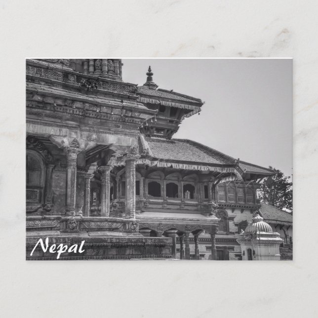 Ancient Nepal Postkarte (Vorderseite)