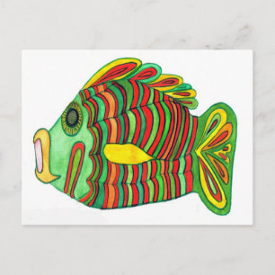 Ancient Nile Bulti Fish Postcard Postkarte