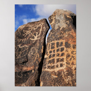 Ancient Petroglyph Poster