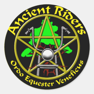 Ancient Riders 3 in. Aufkleber