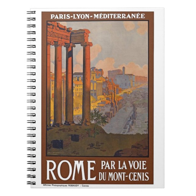 Ancient Rome French Travel Notebook Notizblock (Vorderseite)