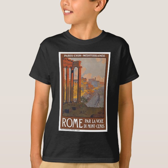 Ancient Rome Travel and Malerei T-Shirt (Vorderseite)