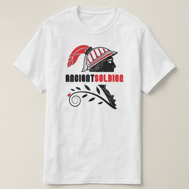 Ancient Soldier Warrior Inspiriert T - Shirt (Design vorne)