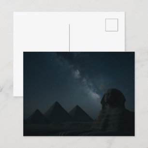 Ancient Sphinx Mystique Postkarte