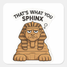 Ancient Sphinx Premium Vinyl Sticker