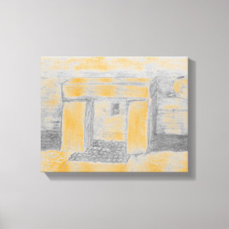 Ancient Temple Canvas Print Leinwanddruck