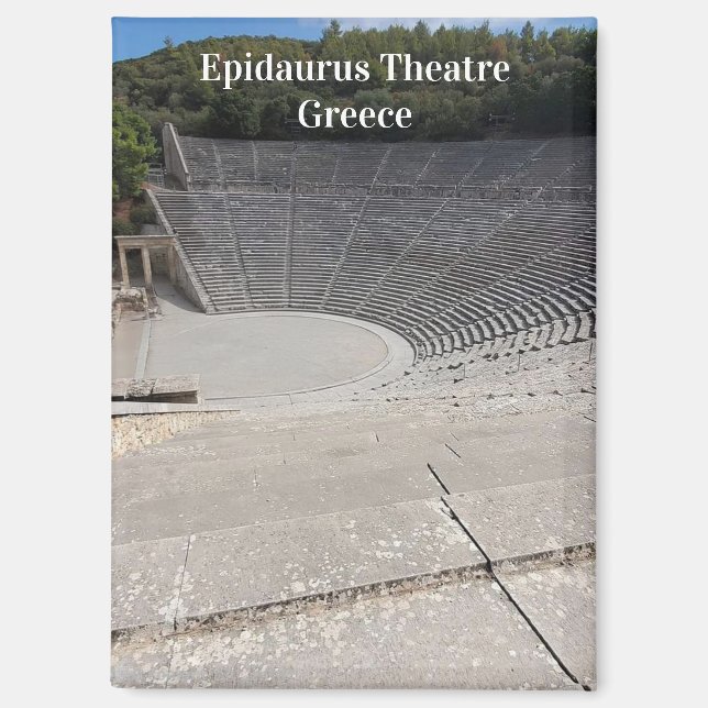 Ancient Theatre of Epidaurus Greece Magnet (Recto)