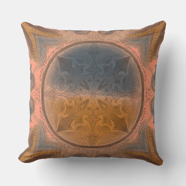 Ancient Throw Pillow Kissen (Vorderseite)