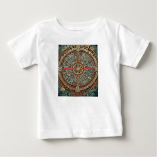 Ancient Timekepers: Maya Calendar Art Baby T-shirt