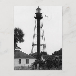 Anclote Keys Lighthouse 2 Postkarte