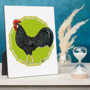 Ancona Rooster Fotoplatte