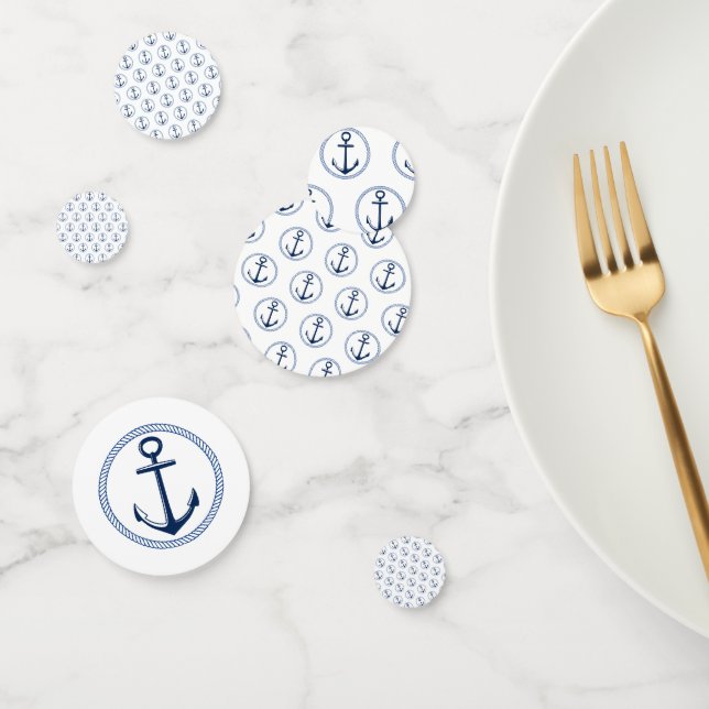 Ancre bleu marine Confetti (Groupe)