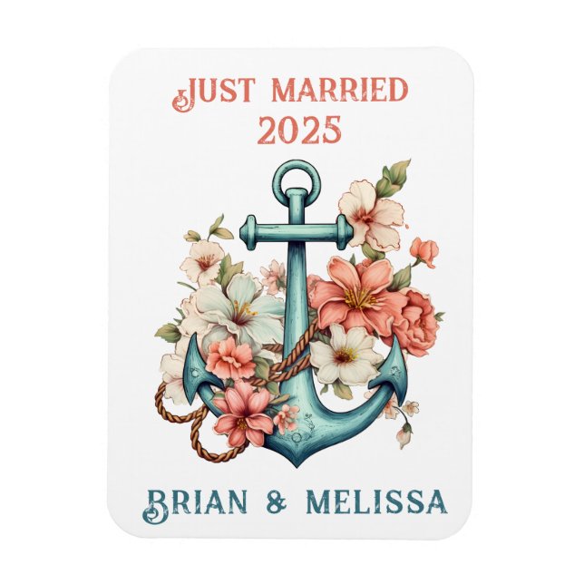 Ancre Croisière bateau - Magnet (Vertical)