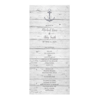 Ancre de plage Programme de mariage de destination