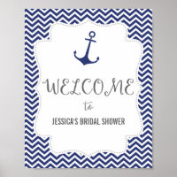Ancre nautique Accueil Poster Imprimer
