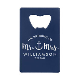 Ancre nautique Mariage de la fête nuptiale Favoris