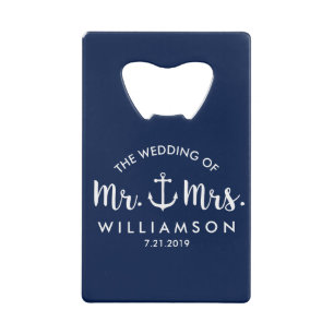 Ancre nautique Mariage de la fête nuptiale Favoris