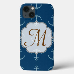 Ancre nautique voile Monogramme Coque ipad