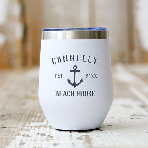 Ancre rustique Maison de plage personnalisée