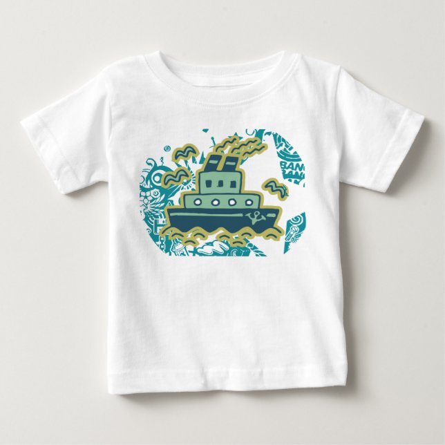 Ancres Away Tugboat Tshirts et GIfts (Devant)