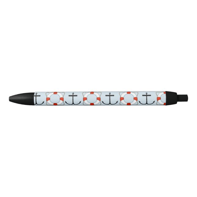 Ancres et stylo à économie de vie (Devant)