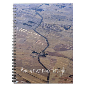 And A River Runs Through Notizblock