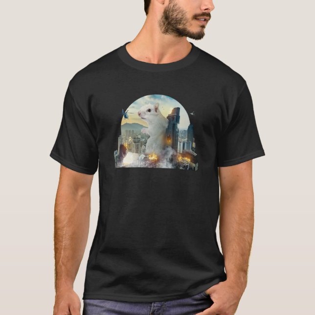 and cute chipmunk is wild at Christmas  1 T-Shirt (Vorderseite)