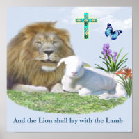 And the Lion shal lie down with the Sheep