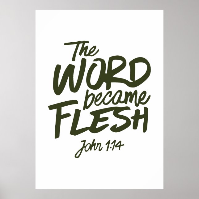 And the Word became Flesh 2 Poster (Vorne)