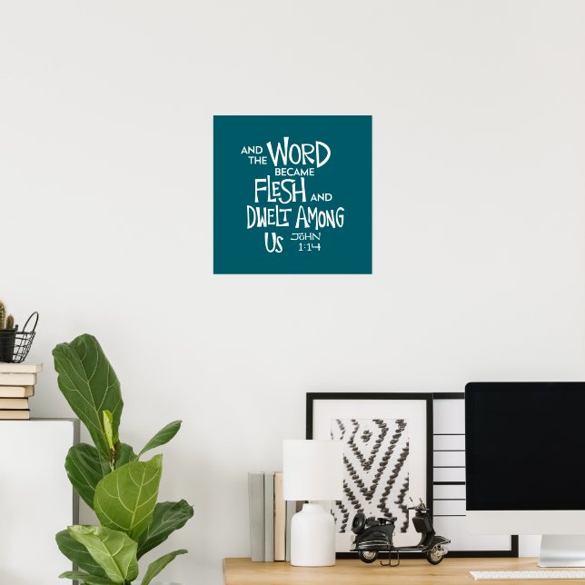 And the Word became Flesh 2 Poster (Heimbüro)