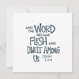 And the Word became Flesh Karte