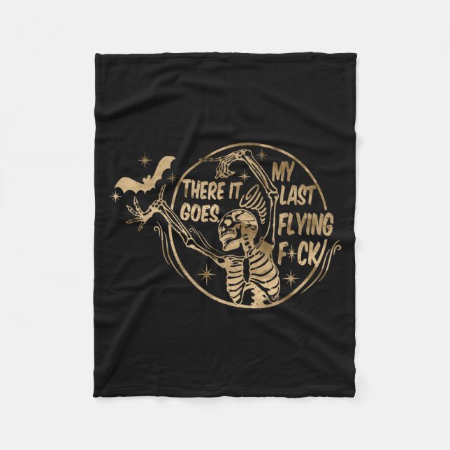 And There It Goes My Last Flying For  Fleecedecke (Vorderseite)