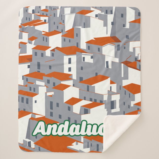 Andalucia 3 sherpadecke (Vorderseite)