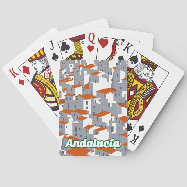 Andalucia 3 spielkarten (Rückseite)