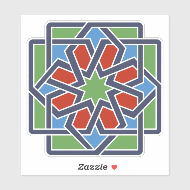 Andalucia 4 aufkleber (Blatt)