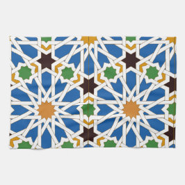 Andalusian Tiles 10 (Real Alcazar, Seville) Geschirrtuch
