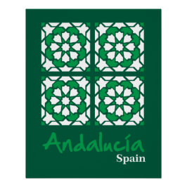 Andalusian Tiles 2 Poster