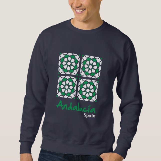 Andalusian Tiles 2 Sweatshirt (Vorderseite)