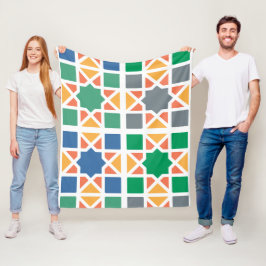 Andalusian Tiles 4 Fleecedecke