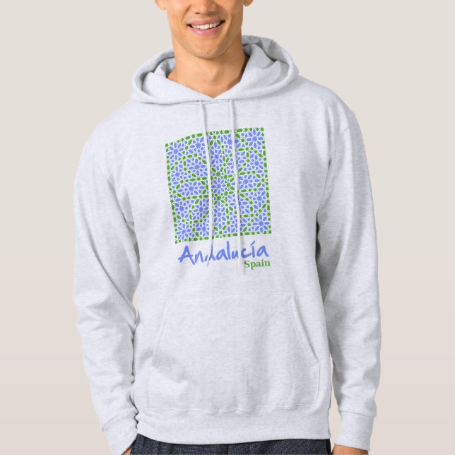 Andalusian Tiles 7 Hoodie (Vorderseite)