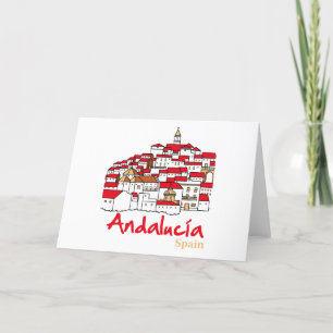 Andalusien 2 dankeskarte