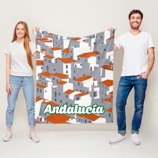 Andalusien 3 fleecedecke (Beispiel)