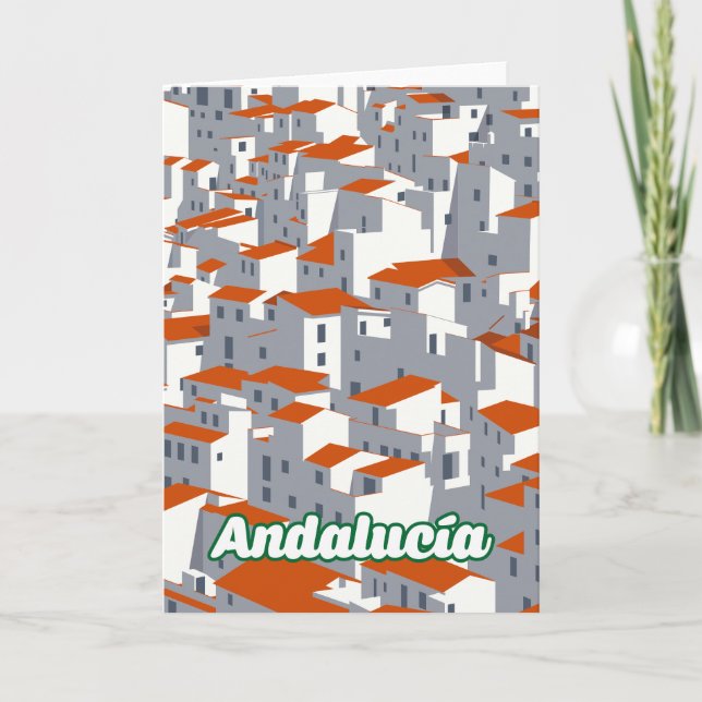 Andalusien 3 karte (Vorderseite)