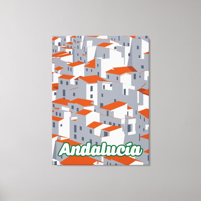 Andalusien 3 leinwanddruck (Vorderseite)