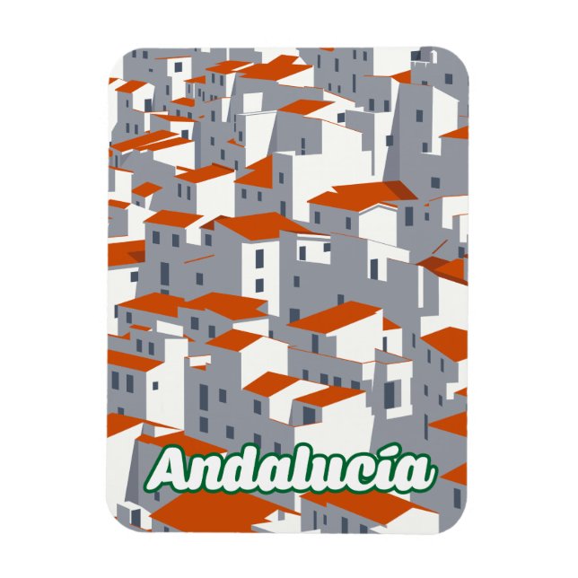 Andalusien 3 magnet (Vertikal)