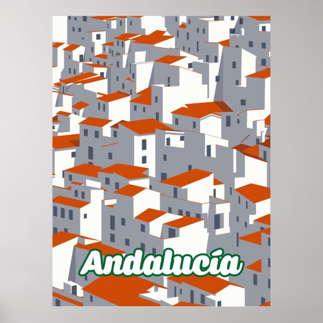 Andalusien 3 poster (Vorne)