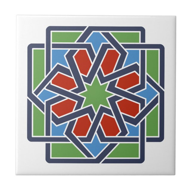 Andalusien 4 fliese (Vorderseite)