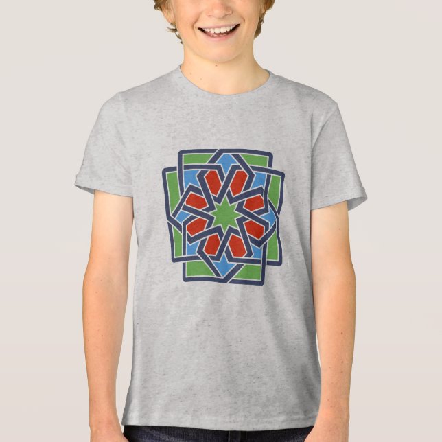 Andalusien 4 Tri-Blend shirt (Vorderseite)