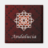Andalusien im Kachel von Geometrie des Mosaiks